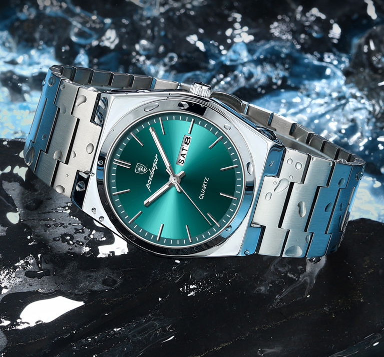 Crystal Quartz Watch